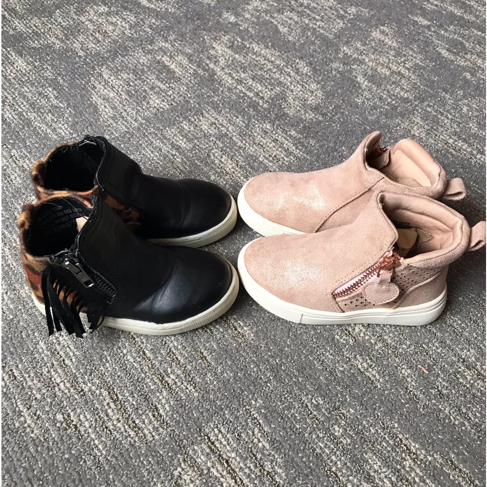 Toddler Girl Ankle Boots Size 7 - Picture 13 of 14